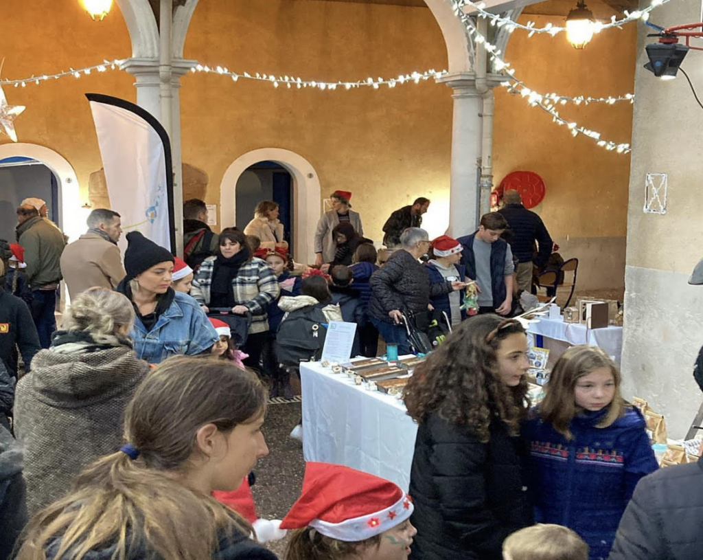 Marché de noël institution Sainte Marthe