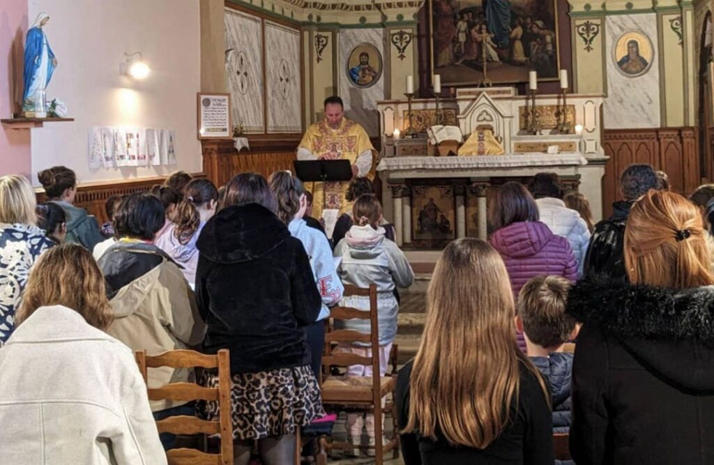 messe de rentrée en l’église Notre Dame de l’Assomption à Cuers