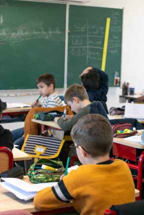 Classe de primaire Notre Dame de l'institution sainte marthe notre dame un établissement privé catholique dans le var